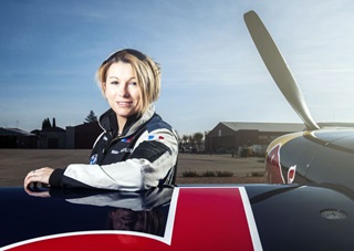 Mélanie Astles will be the first woman to fly in a Red Bull race in 2016. Photo courtesy of Red Bull. 