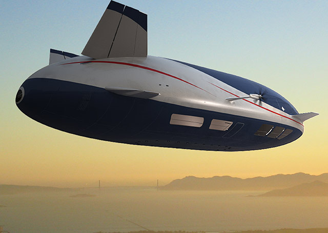 Rendering of Aeroscraft.