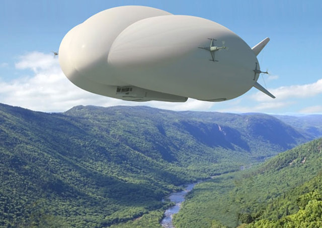 Lockheed Martin's cargo airship has 12 orders from a company in England, Straightline Aviation.