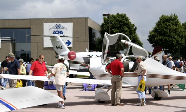 More than 5,000 pilots, future pilots, and their families and friends turned out for AOPA's Fifteenth Annual Fly-In and Open House