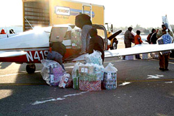 Airlifts spread holiday cheer to children