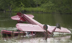 Strub accident scene