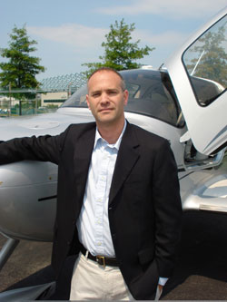 Andrew Schmertz, president of Hopscotch Air