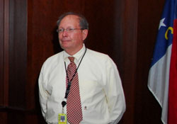 GSO Airport Director Ted Johnson