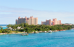 Paradise Island in the Bahamas