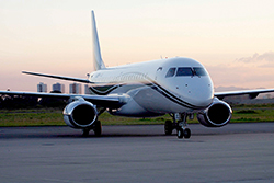 Embraer Lineage 1000 jet