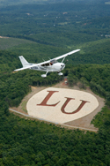 Fixed-wing aircraft flight training at Liberty University
