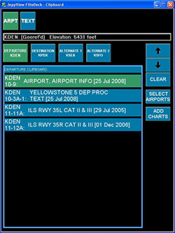 the new Jeppesen interface