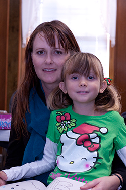 Andrea Crockett with her daughter, Nikki