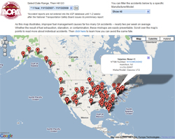 ASF interactive fuel accident map