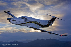 Pilatus PC-12 NG; photo by Paul Bowen / Pilatus Aircraft Ltd.