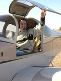 Louis Palmenteri in Van's Aircraft RV