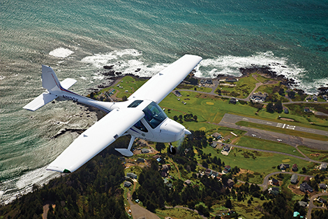 On approach to Shelter Cove, California