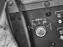 Gardiner's Skylane magneto switch
