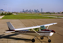The stolen Cessna 150