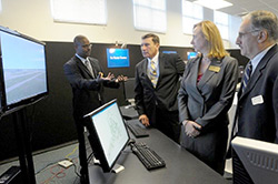 Rep. Mica and Embry-Riddle demonstrate new Next Generation air traffic control technology