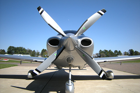 MT's new four-blade prop for Cirrus SR22