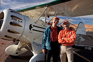 Jim Clark (left) and John McKenna