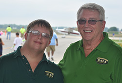 Brian and Ted von Eiff enjoyed their fifth consecutive fly-in.