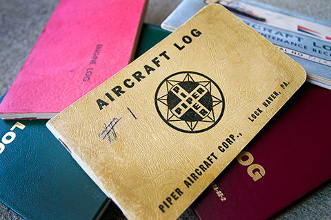 Joe Warren's log books