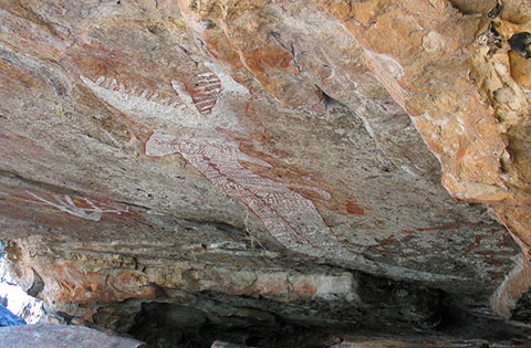 Rock paintings