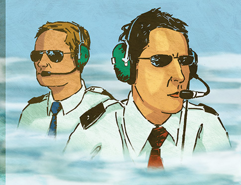 There's so much to be said for having a good co-pilot when the weather is crummy.