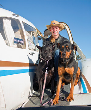 Cloud Nine and it founder Ted DuPuis take animal rescue to new heights.