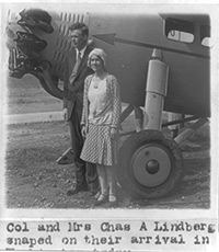 Col. and Mrs. Charles Lindbergh