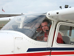 Schoettmer and his dad