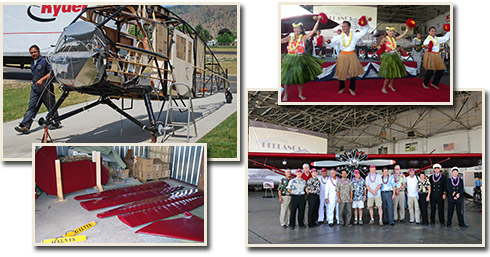 Hawaiian Airlines celebrated its 80th anniversary on Nov. 11, 2009.