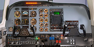 SimCom Beech Baron or Cessna 300/400 series training package