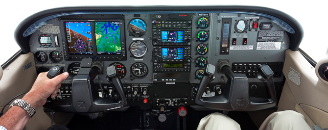 Mark II cockpit