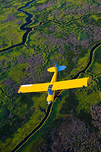 "Tougher than a Tornado" Husky back in the air