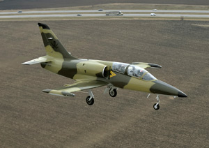 L39 in flight