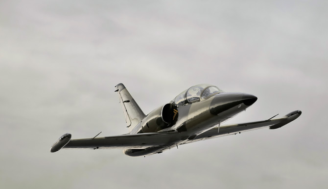 L39 in flight