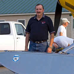 PK Floats Inc. owner Alton Bouchard said a backlog of orders has started to build, and he’s hired extra help to keep up as demand rebounds with a recovering economy. Photo courtesy PK Floats, Inc.