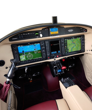 Lancair cockpit