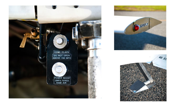Mooney M20E cowl flaps