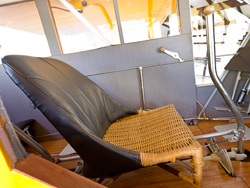 Curtiss Robin pilot's seat