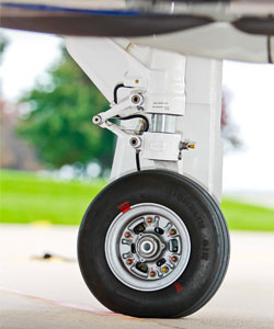 TBM850 landing gear