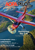 March 2011 AOPA Pilot cover