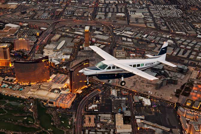 Vegas Strip from the air