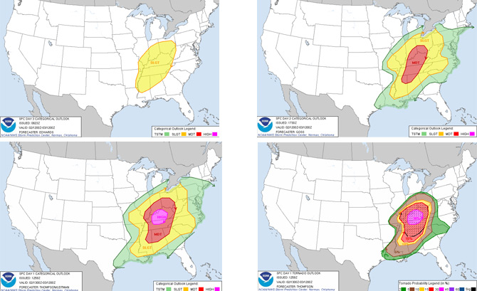 NOAA maps