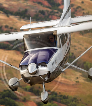 Diesel-powered Cessna 182.