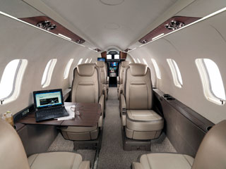 Learjet seating