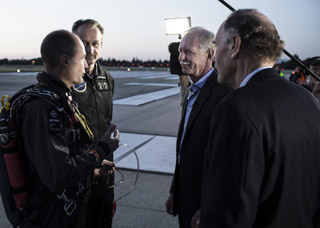Bertrand Piccard, A. Borschberg, Sully Sullenberg, and N. Ackermann