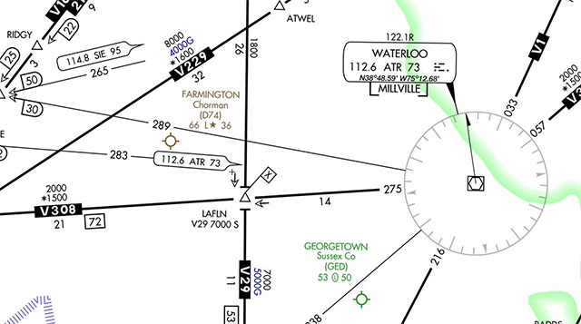 Low Altitude Enroute Chart Legend