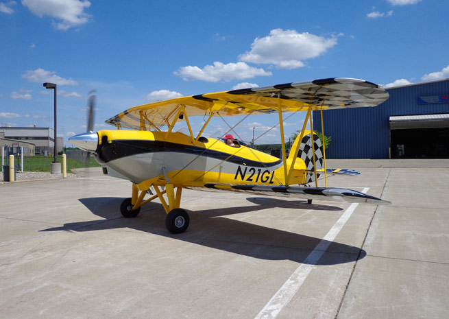 Great Lakes 2T-1A-2 aerobatic biplane