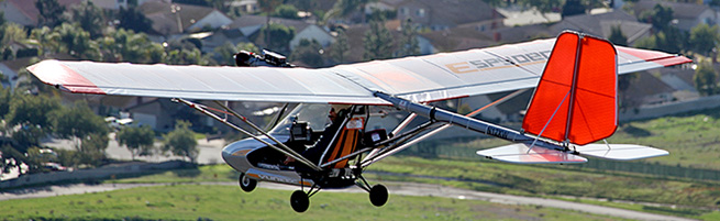 The eSpyder in flight. Photo courtesy GreenWing International.