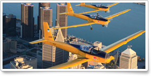 Detroit Tuskegee Airmen Glider Club on a mission